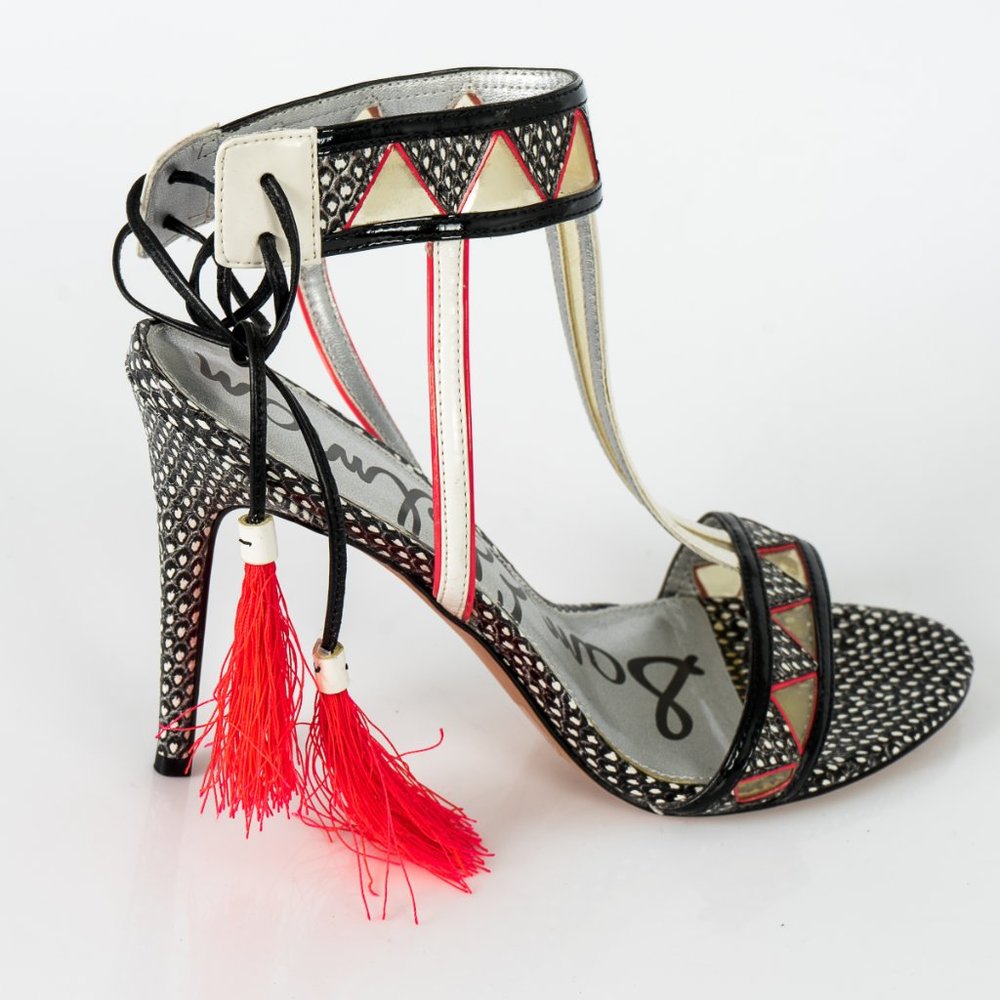 NWT Sam Edelman funky tassel heels - sz 10